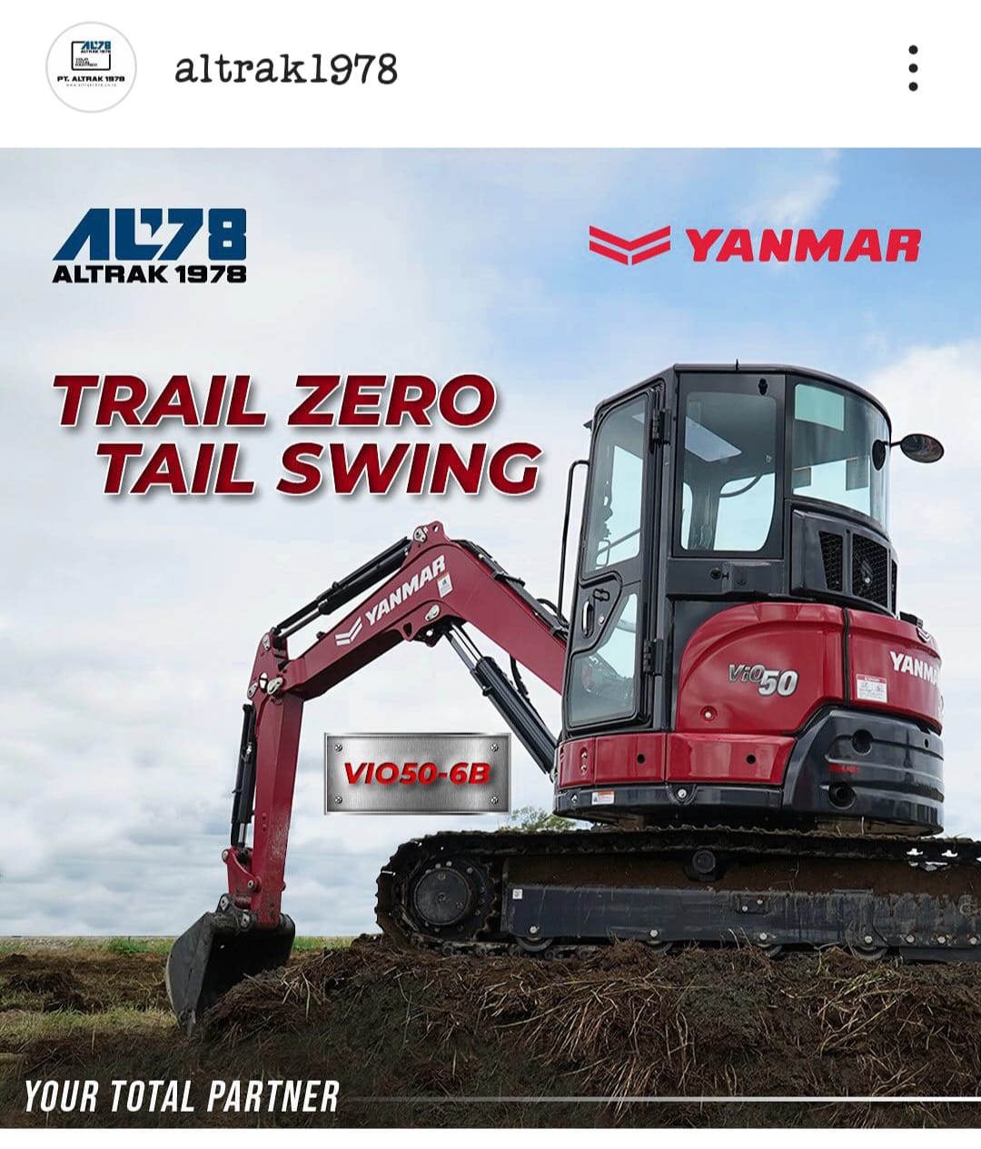 YANMAR VIO50-6B CABIN AC